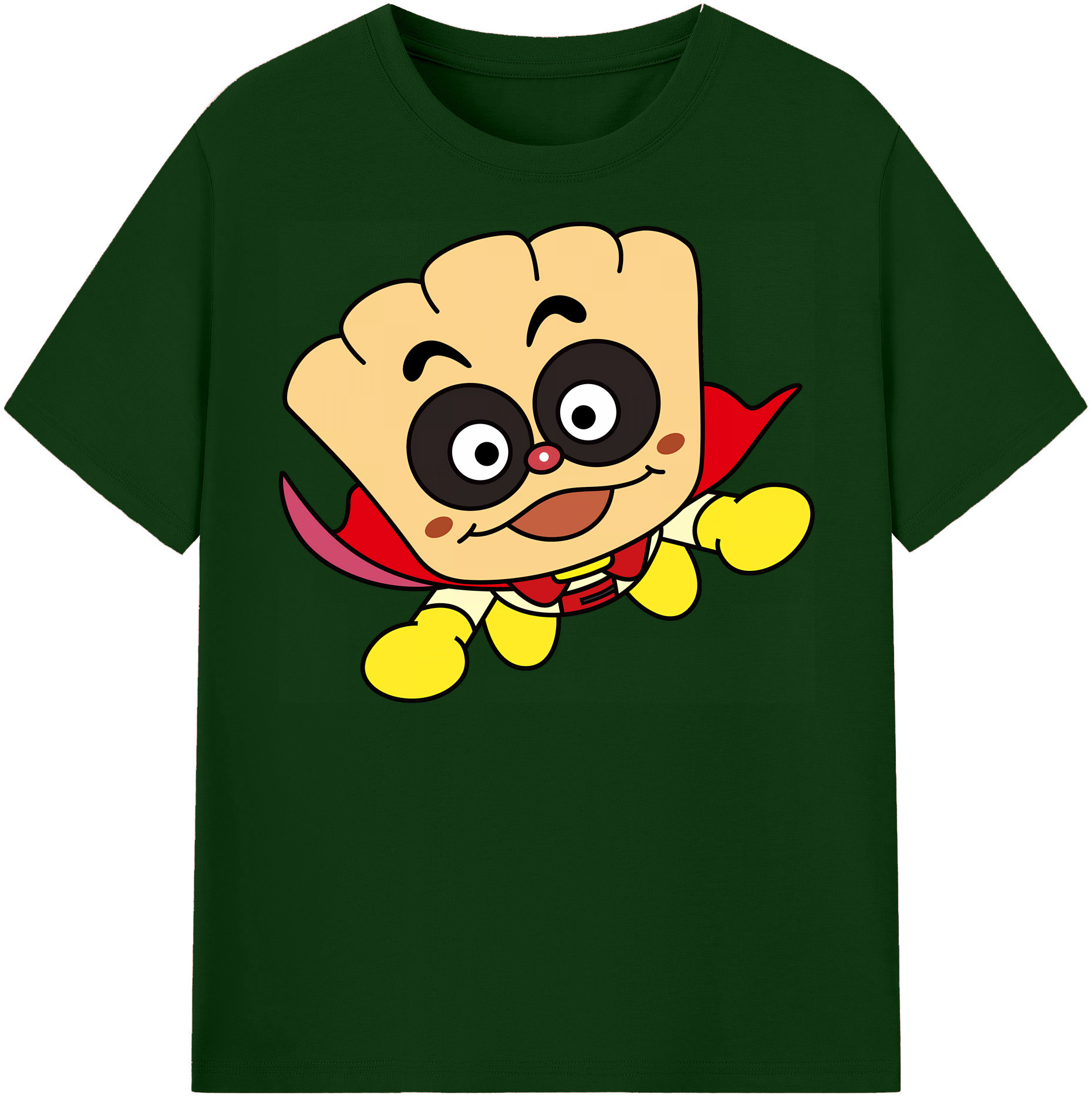（画像用） アンパンマン Anpanman 綿100％半袖Tシャツ（フロントプリント）